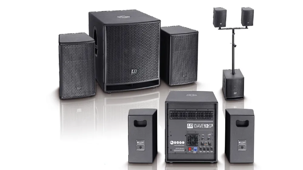 Kostenloser Versand LD-Systems DAVE12G3 Aktiv-PA-System mit DSP