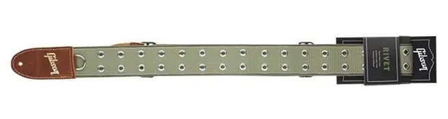 Gibson The Rivet Canvas Gurt Green Heißes Angebot