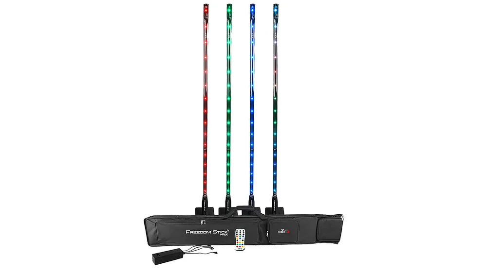 Neue Kollektion Chauvet Freedom Stick Pack 4x Akku SMD RGB LED Stick 0,2 W