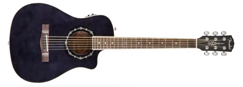 Fender T-Bucket 200CE Westerngitarre Transparent Black Schnäppchen