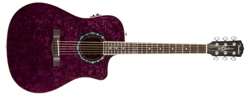Fender T-Bucket 300CE Westerngitarre Transparent Violet Wochenendangebot