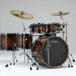 Tama SL62HZBN-EBB Superstar Custom Drumset Exotic Brown Burst Sichere Zahlung