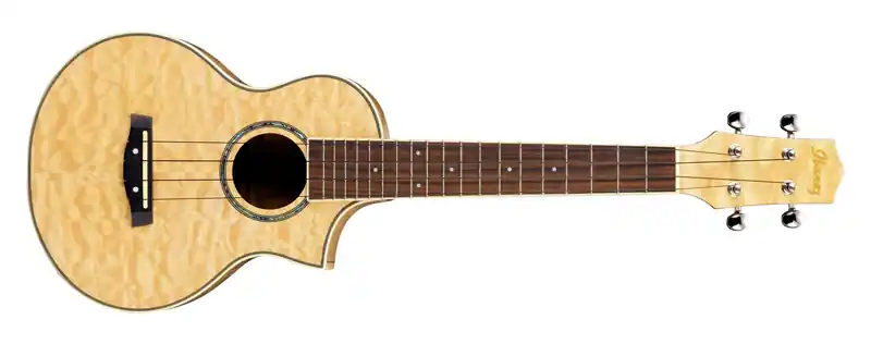 Sichere Zahlung Ibanez UEW10QM Ukulele Natur