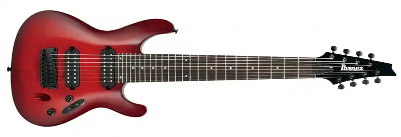 Kostenfreie Lieferung Ibanez S8QM-TRB 8-Saiter E-Gitarre