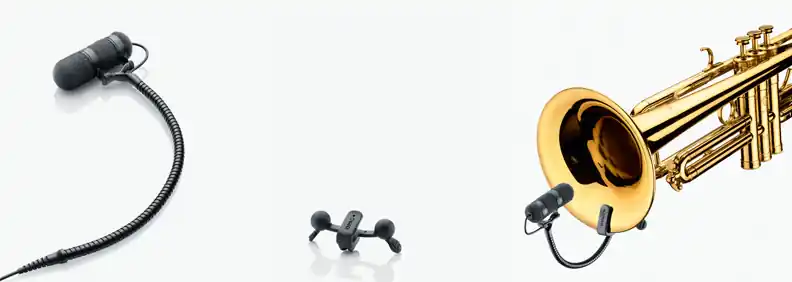 Expressversand DPA d:vote 4099T Trompeten Clip Microphone