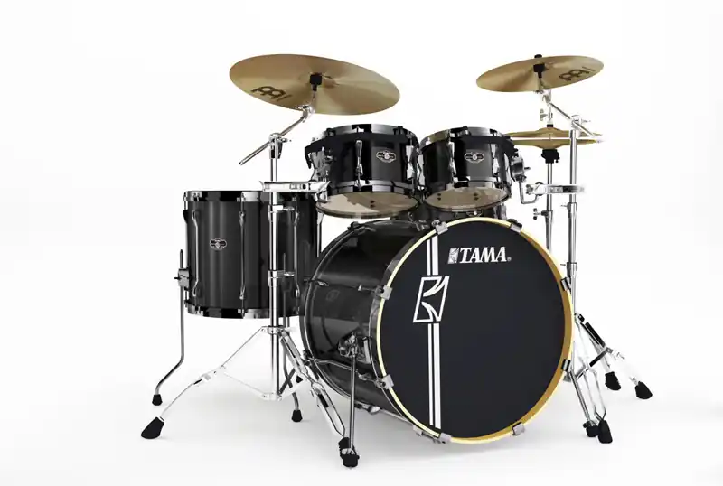 Tama Superstar Hyperdrive SK52HXZB5-BCB Brushed Charcoal Black Kostenloser Versand
