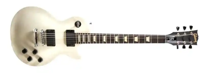 Preisknaller Gibson 2013 LPJ Rubbed White Satin
