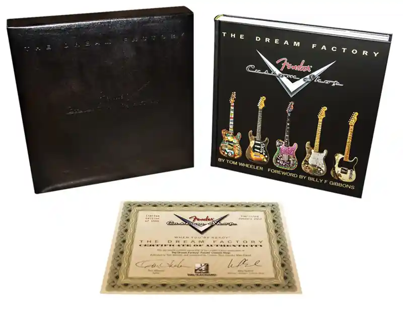 Fender The Dream Factory LTD Book incl. Custom-Shop-Zertifikat Neue Ware