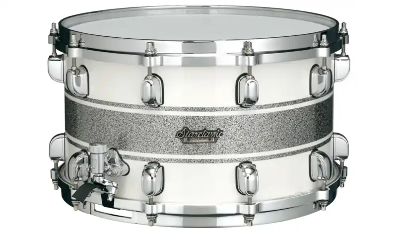 Tama Bubinga Black Silver Racing Snare 14x5,5 Schneller Versand