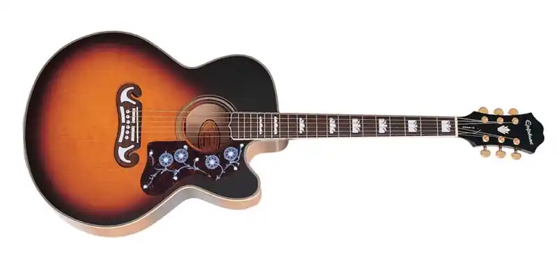 Epiphone EJ-200SCE Westerngitarre Vintage Sunburst Letzte Chance