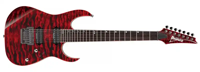 Geprüft Ibanez RG927FXQM-RDT E-Gitarre