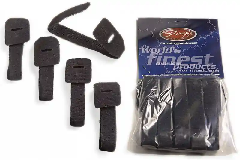 Stagg Klettkabelbinder Set Expressversand