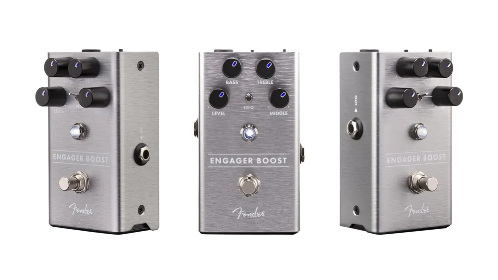 Geprüft Fender Engager Boost Effektpedal