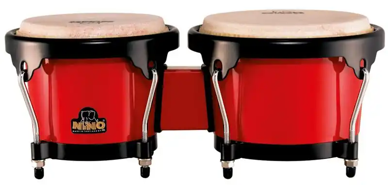 Nino NINO17R-BK ABS Bongos Plus Rot Wochenendangebot