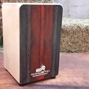 Kostenloser Rückversand ERakkustik Cajon Typ 1 grau-rot-grau