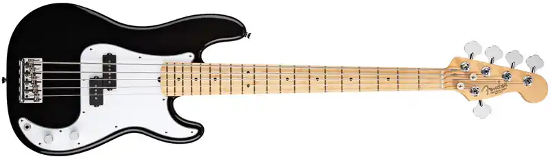 Bestpreis Fender American Standard Precision Bass V MN BLK