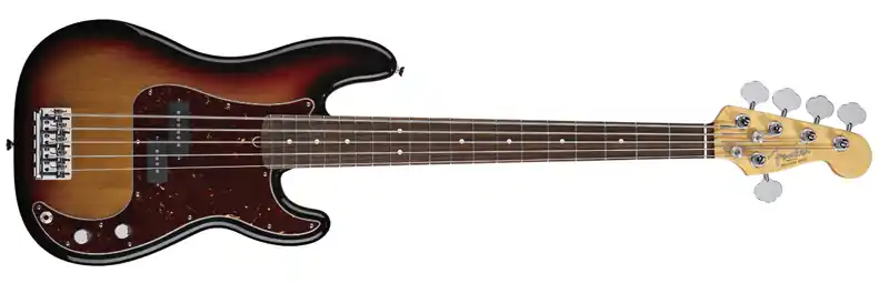 Fender American Standard Precision Bass V RW 3TS Garantierte Lieferung