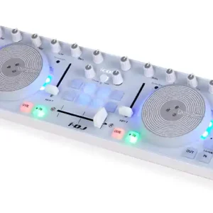 ICON i-DJ Mini USB MIDI-/DJ-Controller White Sonderaktion