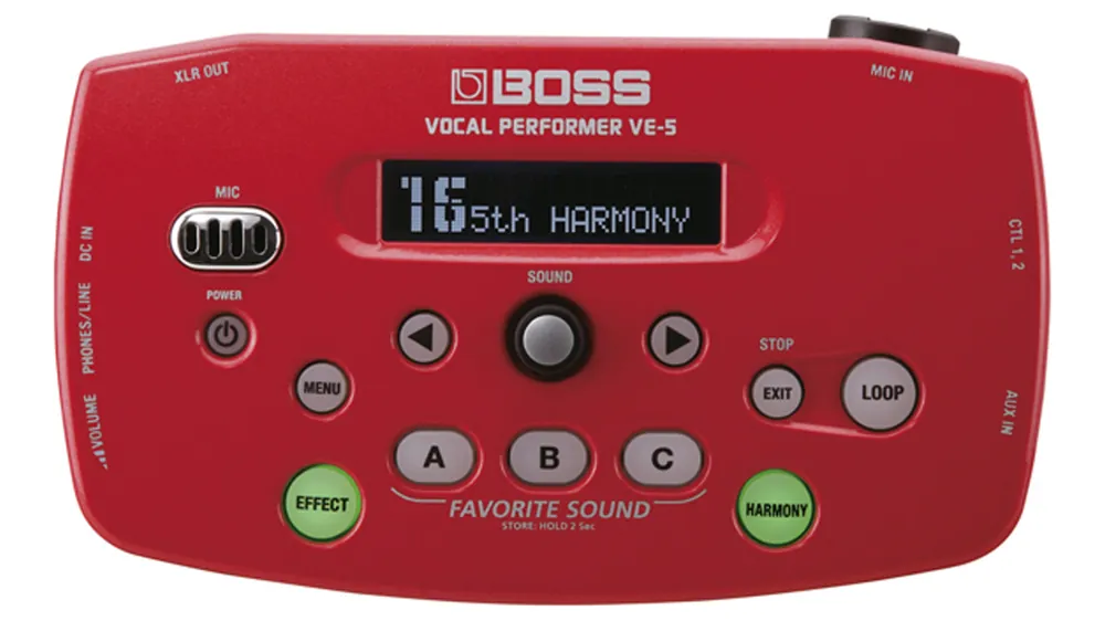 Boss VE-5 RD Vocal Performer Direkt Vom Hersteller