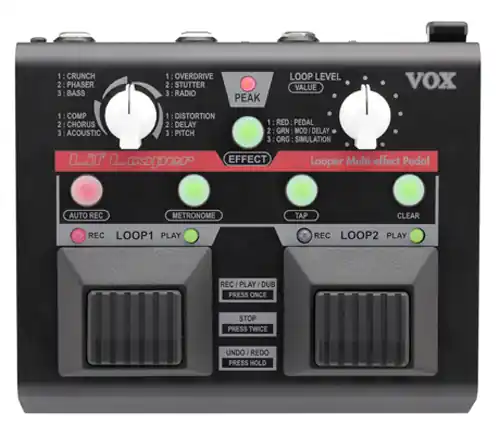 Vox VLL1 Lil' Looper/FX Pedal Versand Am Gleichen Tag