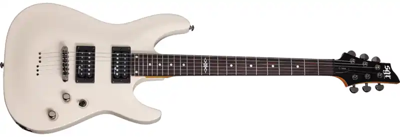 Preisreduziert Schecter SGR C-1 White E-Gitarre