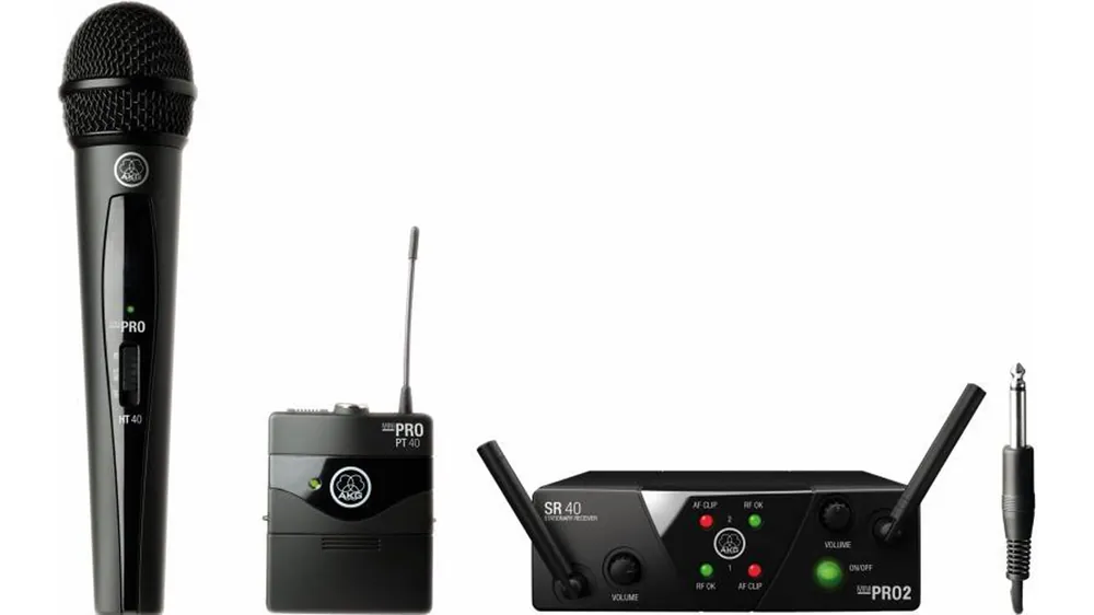 Echt AKG WMS 40 Mini Dual Vocal Instrumental Set ISM2/3
