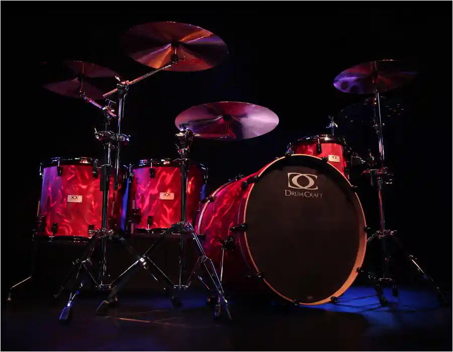 Knallerangebot DrumCraft DCB711-22RO-LL Drumset Liquid Lava