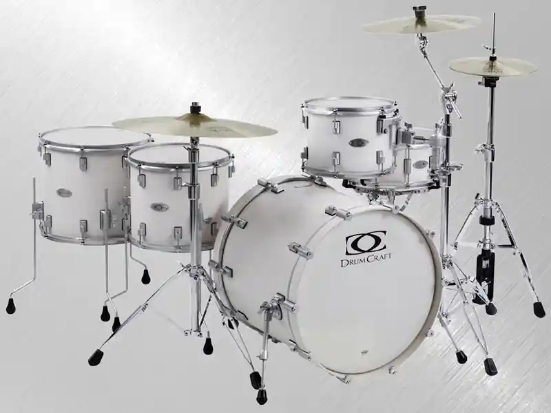 Neu Im Sortiment DrumCraft DCM808-22RO-VW Drumset Venice White