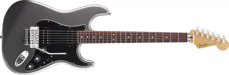 Preisreduziert Fender Blacktop Stratocaster HH Floyd Rose RW TS