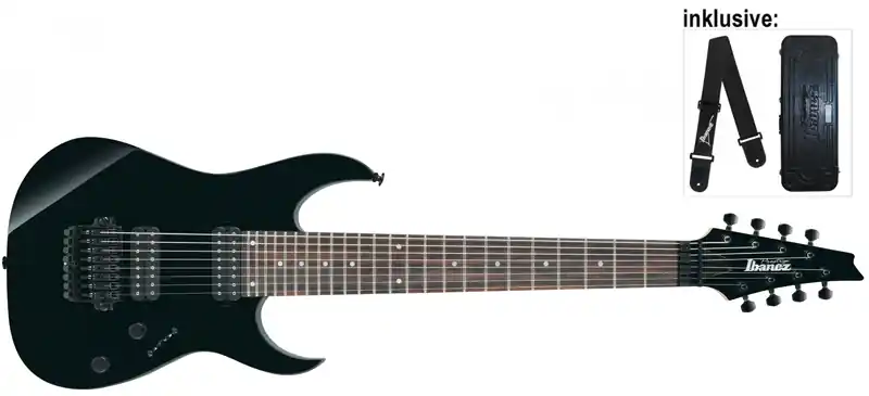 Ibanez RG2228A-BK E-Gitarre 8-string Schnäppchen