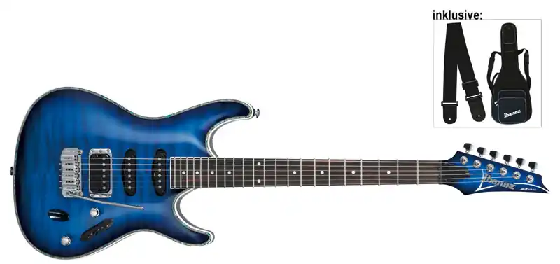 Ibanez SA360QM-CBB E-Gitarre Billig