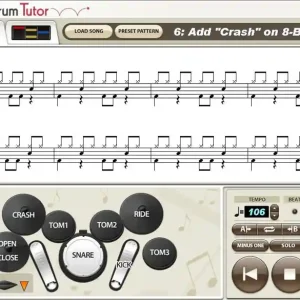 Sonderangebot Roland DT-HD1 Tutorial-Software für das HD-1 V-Drum Lite Set