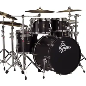 Gretsch Renown RN F404 Drumset Satin Black Neue Ware