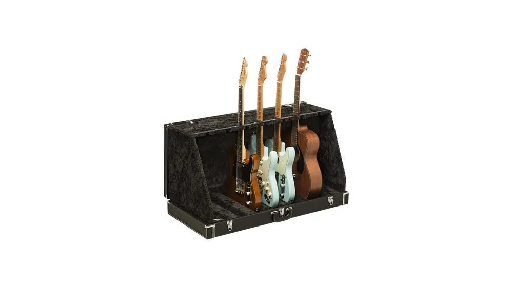 Fender Classic 7er Gitarrenständer Koffer Black Aktuell