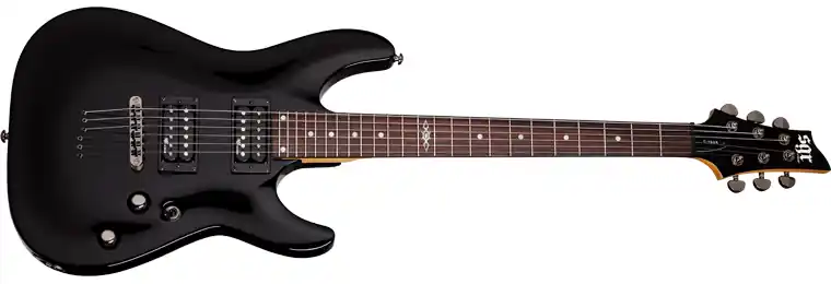 Schecter SGR C-1 Black E-Gitarre Solange Der Vorrat Reicht