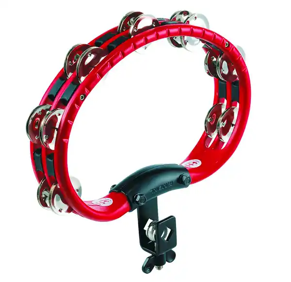 Preisreduziert Meinl TMT2R ABS Tambourines Red Stahlschellen