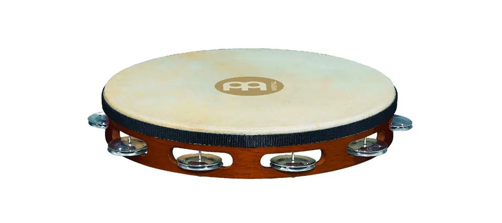 Zertifiziert Meinl TAH1A-AB Holztambourine Aluminiumschellen