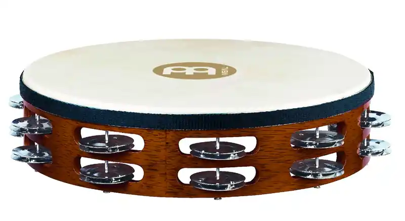 Meinl TAH2AB Holztambourin mit Stahlschellen Neue Kollektion