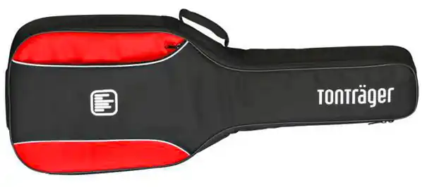 Tonträger TG10D Gigbag Westerngitarre rot/schwarz Schnäppchen