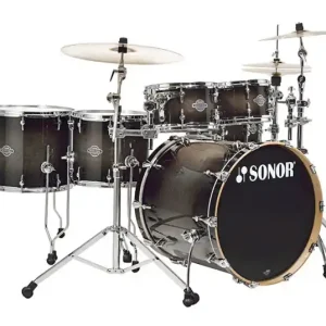 Must-Have Sonor Select Force Sets S Drive Drumset Transparent Black Burst