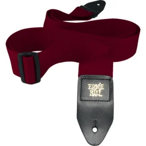 Ernie Ball EB4047 Gitarrengurt Nylon Weinrot Garantierte Lieferung