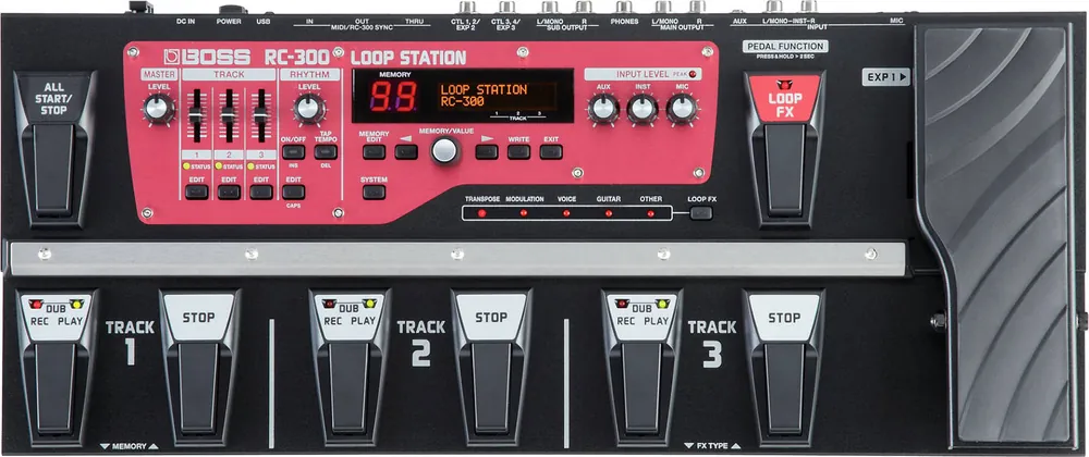 Kostenloser Versand Boss RC-300 Loop Station