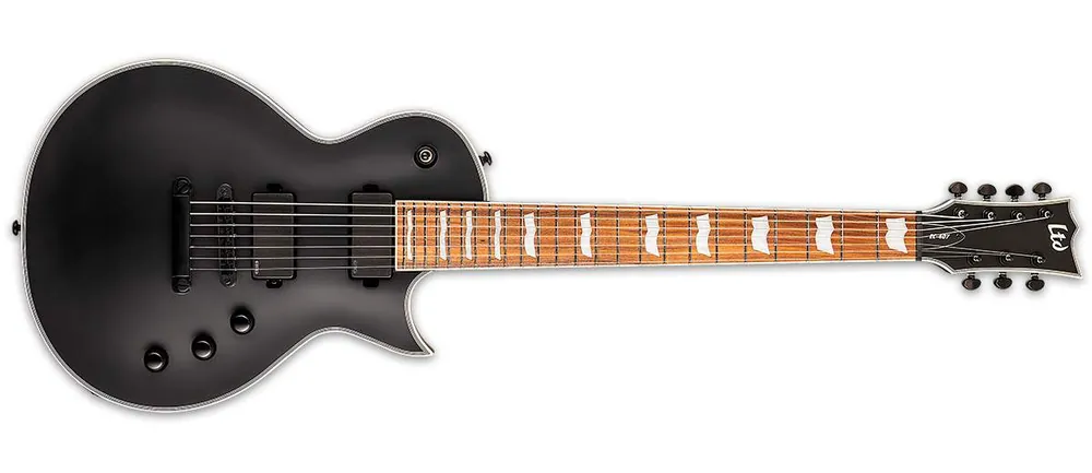 ESP LTD EC-407 BLKS E-Gitarre Geprüft