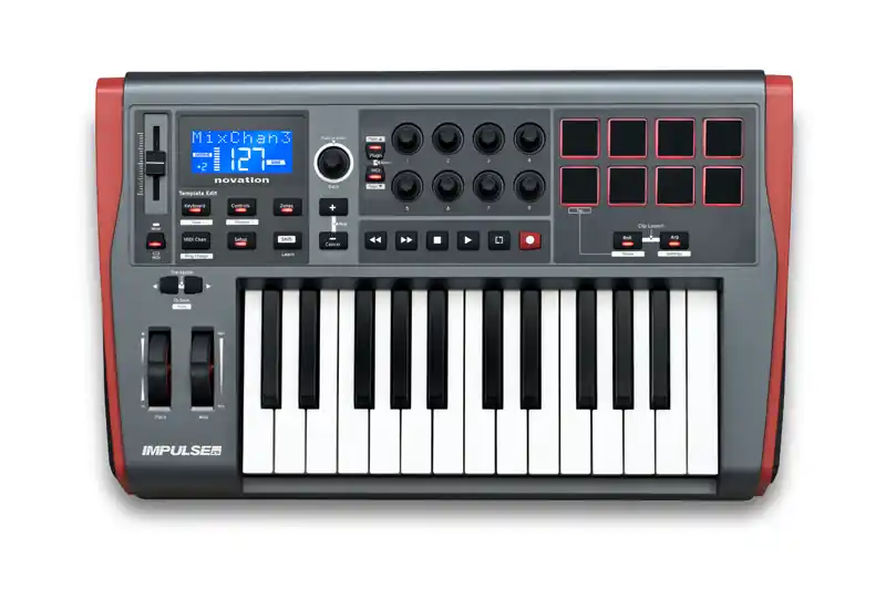 Novation Impulse 25 USB-/MIDI-Controller Neue Ware