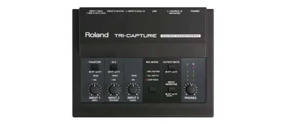 Roland UA-33 TRI-CAPTURE USB Audio Interface Markenprodukt