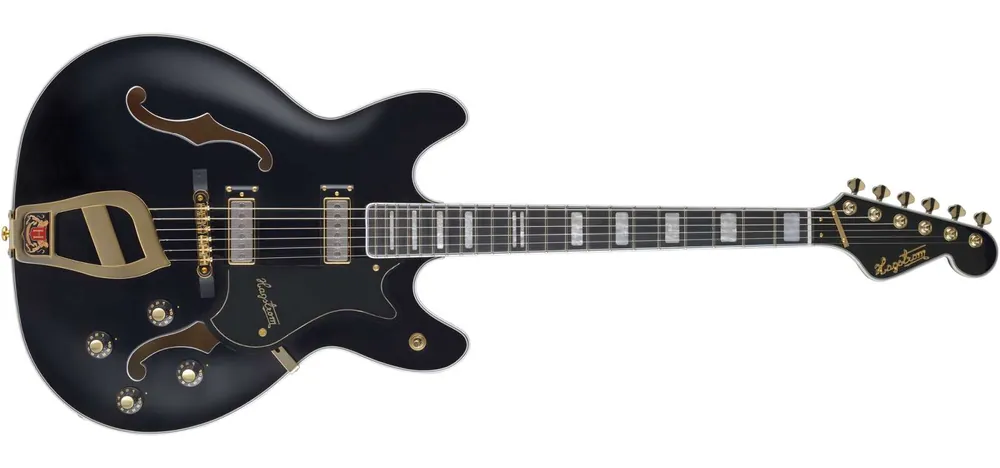 Sichere Zahlung Hagstrom 67 Viking II Black Gloss