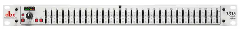 Zertifiziert DBX 131S Grafik Equalizer 1x31 Band