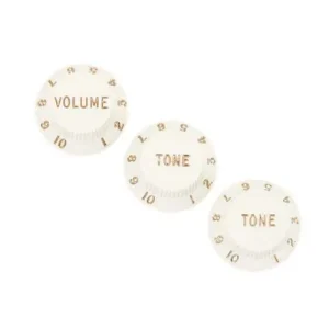 Bestseller Fender Volumen Tone Knob Set white