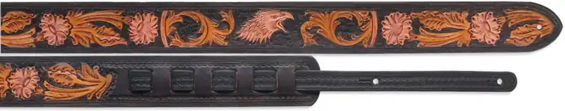 Ausverkauf Stagg SL 101HC BLK Ledergurt