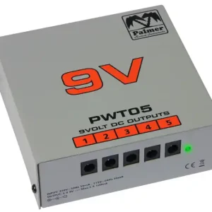 Palmer PWT05 Netzteil für Pedalboard 5 Ausgänge Aktuell
